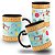 Caneca de Profissão Costureira ,Artesã ,Fita Métrica,fundo collor Personalizada com Nome - Imagem 2