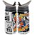 Garrafa Squeeze Naruto Anime Personalizada Desenho Infantil Branco - Imagem 1