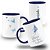 Caneca Borboleta Motivacional Frase Floresça Onde Deus Te Plantar - Imagem 2