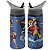 Garrafa Squeeze One piece Luffy Azul Personalizada com Nome - Imagem 1