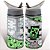 Garrafa Squeeze Minecraft Lateral Verde Personalizada com Nome - Imagem 1