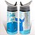 Garrafa Squeeze Baleia Fundo do Mar Infantil Com Nome Personalizado - Imagem 1