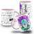 Caneca Gospel Ser Forte e Corajoso Josué 1.9 Cara de Leão Evangelica - Imagem 8