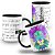 Caneca Gospel Ser Forte e Corajoso Josué 1.9 Cara de Leão Evangelica - Imagem 9