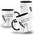 Caneca Flork Gosto De Resolver Tudo Com Calma - Imagem 1