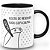 Caneca Flork Gosto De Resolver Tudo Com Calma - Imagem 3