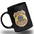 Caneca Polícia Federal 100% Preta - Imagem 2