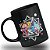 Caneca Rick And Morty Geek Nerd 100% Preta - Imagem 2
