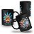 Caneca Rick And Morty Geek Nerd 100% Preta - Imagem 1
