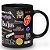 Caneca Especial Rock And Roll Melhores Bandas 100% Preta - Imagem 4