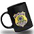 Caneca Polícia Rodoviaria Federal 100% Preta - Imagem 2