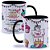 Caneca Aniversário Todos os Grande Desejos Começam no Coração - Imagem 1