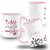 Caneca Amizade Motivacional Cultive as Amizades como se Fossem Flores - Imagem 1