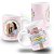 Caneca Mãe com Foto Frase Dedicação Coragem Ternura Segurança - Imagem 5