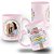 Caneca Mãe com Foto Frase Dedicação Coragem Ternura Segurança - Imagem 1