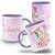 Caneca Bailarina Ballet Professora Lilás - Imagem 1