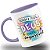 Caneca Religiosa  Porque Para Deus Nada é Impossível Lucas 1:37 - Imagem 1