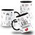 Caneca Enfermagem Desenhos Nome Personalizados - Imagem 1