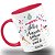 Caneca Feliz Aniversário Com Calendário - Imagem 1