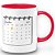 Caneca Feliz Aniversário Com Calendário - Imagem 2