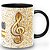Caneca Violino Instrumentos Musicais Violinista - Imagem 4