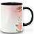 Caneca Com Nome Inicial Alfabeto Floral - Imagem 3