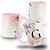 Caneca Com Nome Inicial Alfabeto Floral - Imagem 4
