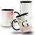 Caneca Com Nome Inicial Alfabeto Floral - Imagem 1