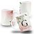 Caneca Com Nome Inicial Alfabeto Floral - Imagem 5