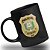 Caneca Polícia Civil do Estado do Amapá 100% Preta - Imagem 2