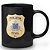 Caneca Polícia Civil do Estado de Bahia 100% Preta - Imagem 3