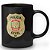 Caneca Polícia Civil do Estado do Distrito Federal 100% Preta - Imagem 3