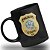 Caneca Polícia Civil do Estado do Espírito Santo 100% Preta - Imagem 2