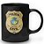 Caneca Polícia Civil do Estado de Goiás 100% Preta - Imagem 3