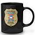 Caneca Polícia Civil do Estado do Mato Grosso 100% Preta - Imagem 3