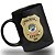 Caneca Polícia Civil do Estado do Mato Grosso do Sul 100% Preta - Imagem 2