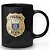 Caneca Polícia Civil do Estado de Pernambuco 100% Preta - Imagem 3