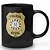 Caneca Polícia Civil do Estado do Rio Grande do Sul 100% Preta - Imagem 3