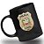 Caneca Polícia Civil do Estado de Santa Catarina 100% Preta - Imagem 2