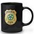 Caneca Polícia Civil do Estado de Sergipe 100% Preta - Imagem 3