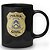 Caneca Polícia Civil do Estado de Tocantins 100% Preta - Imagem 3