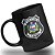 Caneca Polícia Penal do Estado de Alagoas 100% Preta - Imagem 2