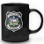 Caneca Polícia Penal do Estado de Alagoas 100% Preta - Imagem 3