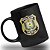 Caneca Polícia Penal do Estado do Amapá 100% Preta - Imagem 2