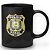 Caneca Polícia Penal do Estado do Amapá 100% Preta - Imagem 3