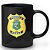 Caneca Polícia Penal do Estado do Ceará 100% Preta - Imagem 3