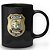 Caneca Polícia Penal do Estado do Distrito Federal 100% Preta - Imagem 3