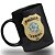 Caneca Polícia Penal do Estado do Espírito Santo 100% Preta - Imagem 2