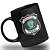 Caneca Polícia Penal do Estado do Mato Grosso do Sul 100% Preta - Imagem 2