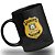 Caneca Polícia Penal do Estado do Rio Grande do Sul 100% Preta - Imagem 2